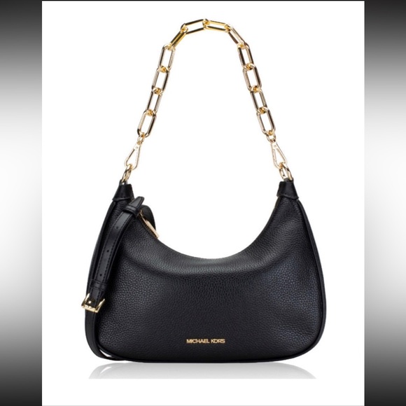 Bolso De Hombro Michael Kors Cora Large Pebbled Para Mujer - Marrón | Elegante Y Espacioso